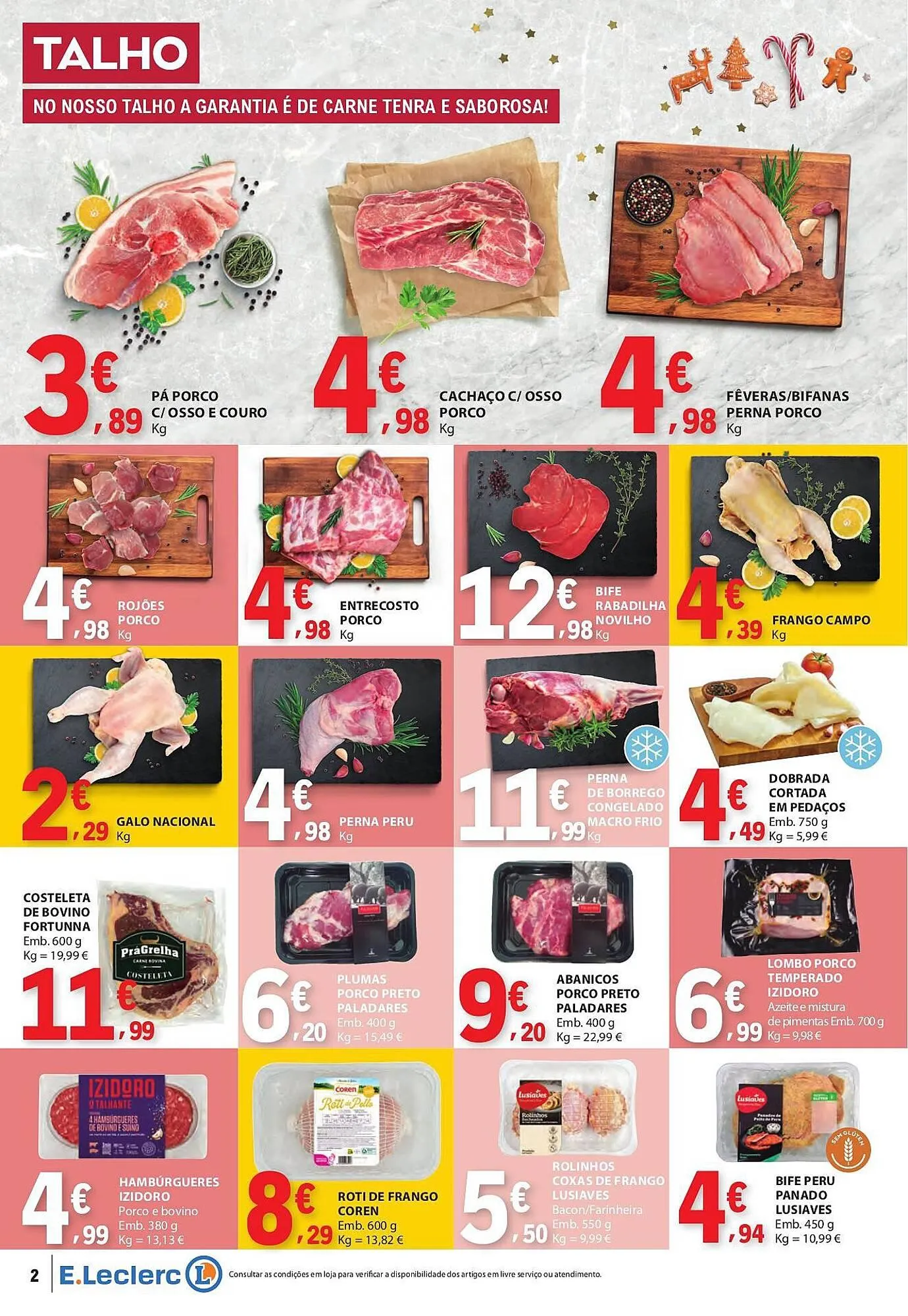 Folheto Folheto E.Leclerc de 13 de novembro até 19 de novembro 2025 - Pagina 2