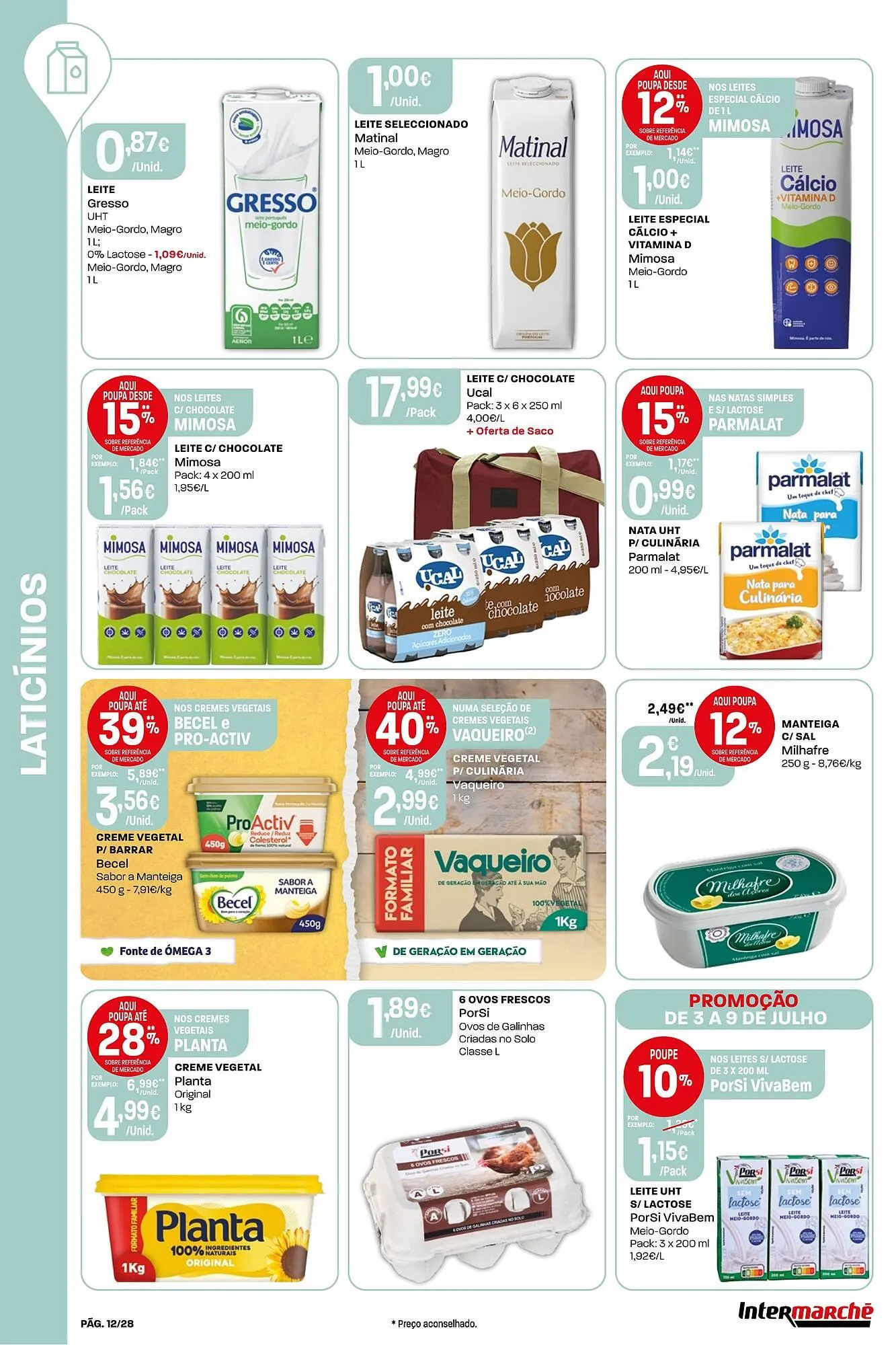 Folheto Folheto Intermarché de 3 de julho até 9 de julho 2025 - Pagina 12