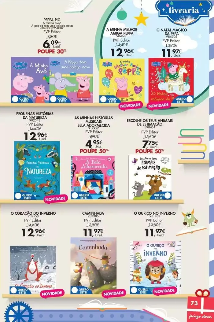 Folheto As nossas melhores pechinchas de 21 de novembro até 6 de janeiro 2025 - Pagina 70