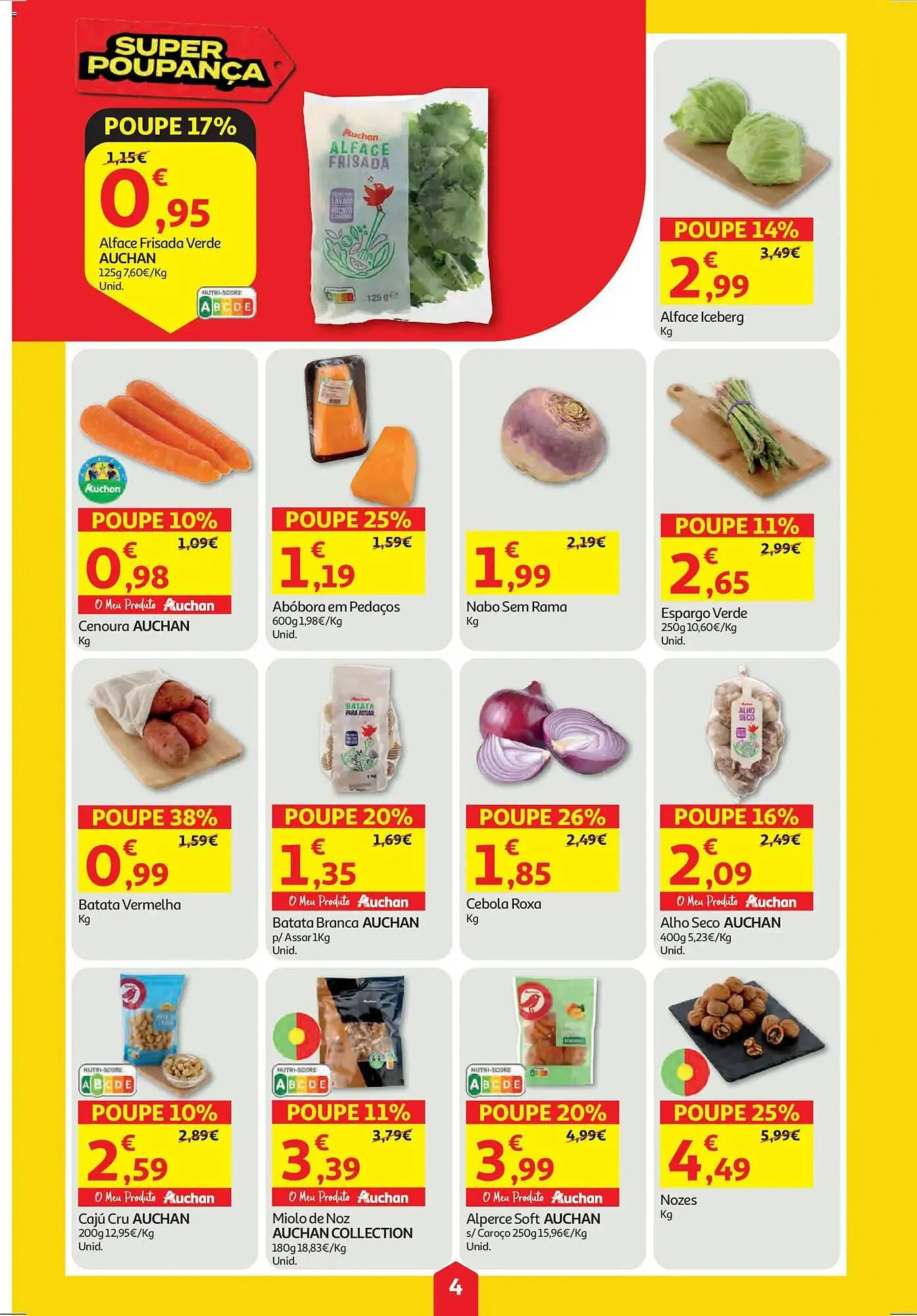 Folheto Folheto Auchan de 26 de março até 2 de abril 2026 - Pagina 4