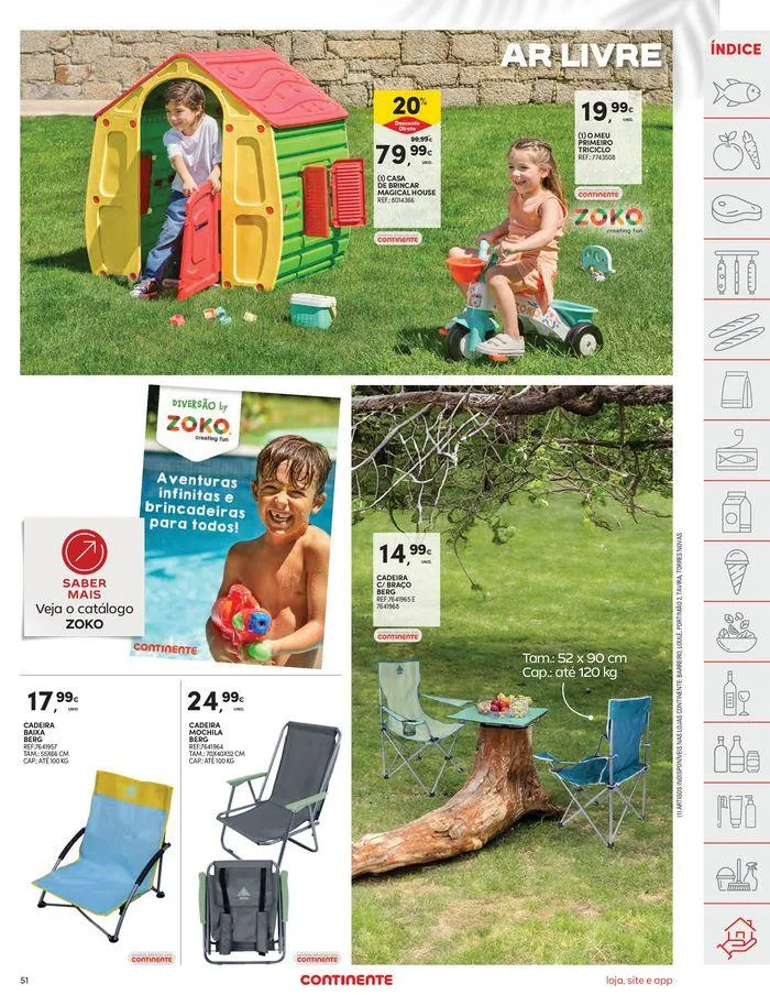 Folheto Folheto Continente de 29 de maio até 3 de junho 2024 - Pagina 51