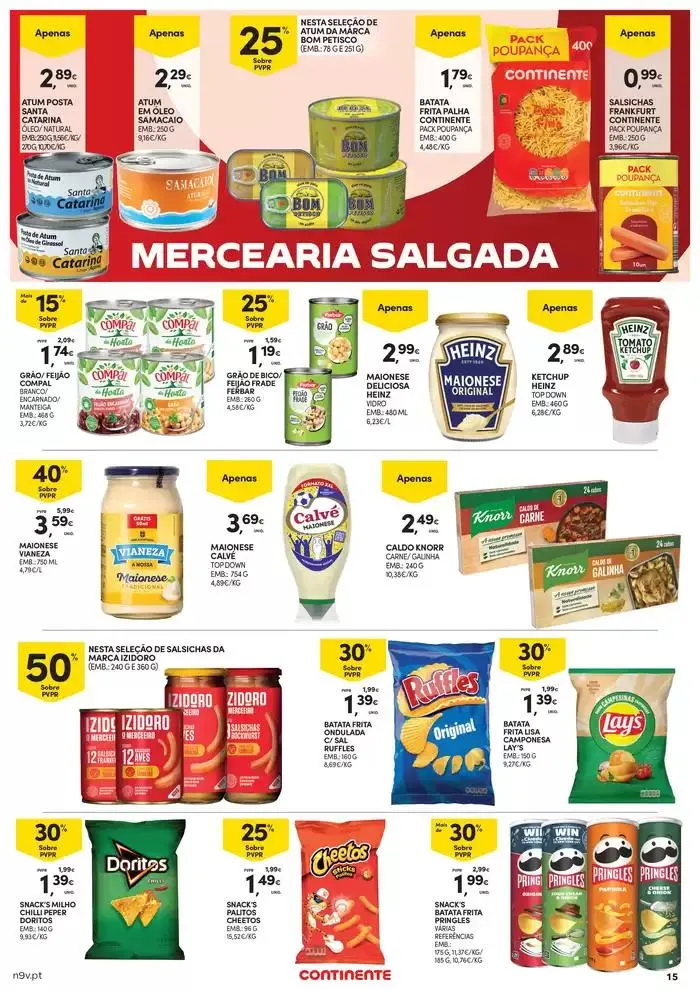 Folheto Açores: Em janeiro a poupança vem primeiro de 3 de janeiro até 22 de janeiro 2025 - Pagina 15