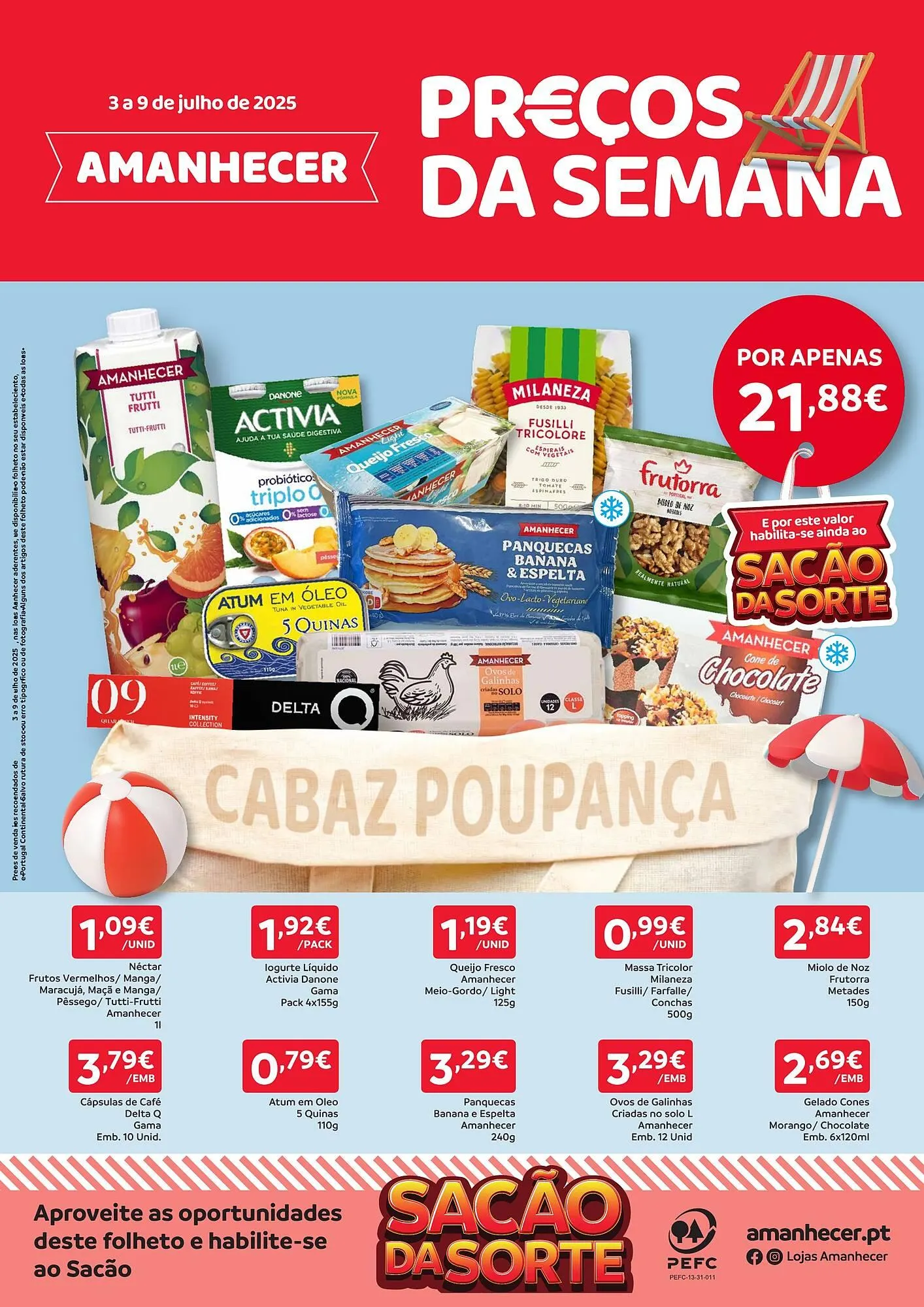 Folheto Folheto Amanhecer de 3 de julho até 9 de julho 2025 - Pagina 1