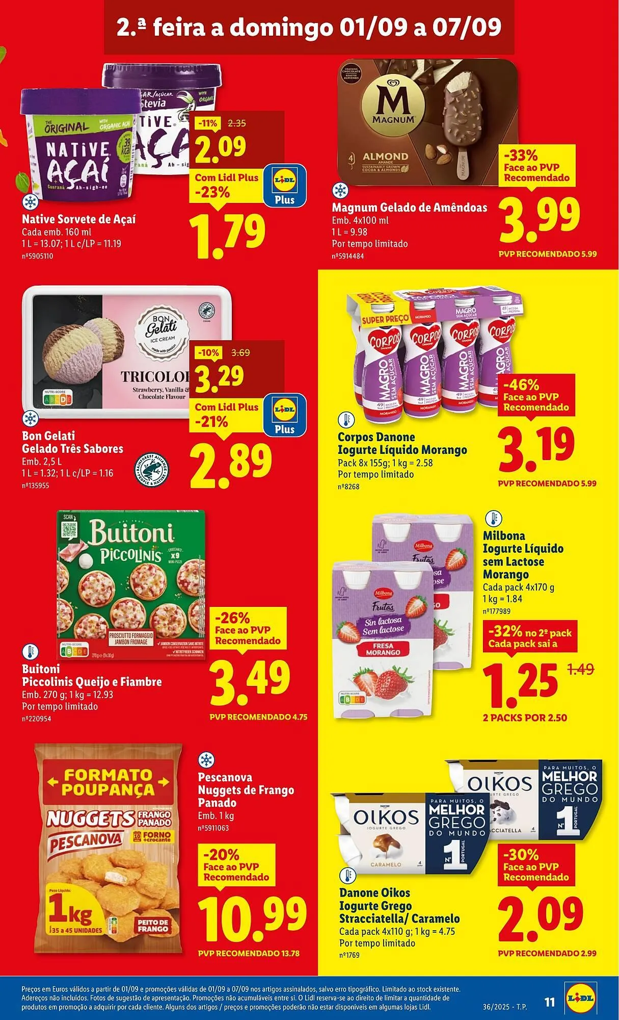 Folheto Folheto Lidl de 1 de setembro até 7 de setembro 2025 - Pagina 11