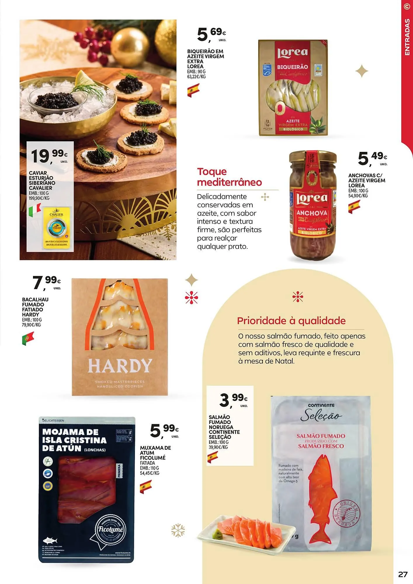 Folheto Folheto Continente de 18 de novembro até 24 de dezembro 2025 - Pagina 27