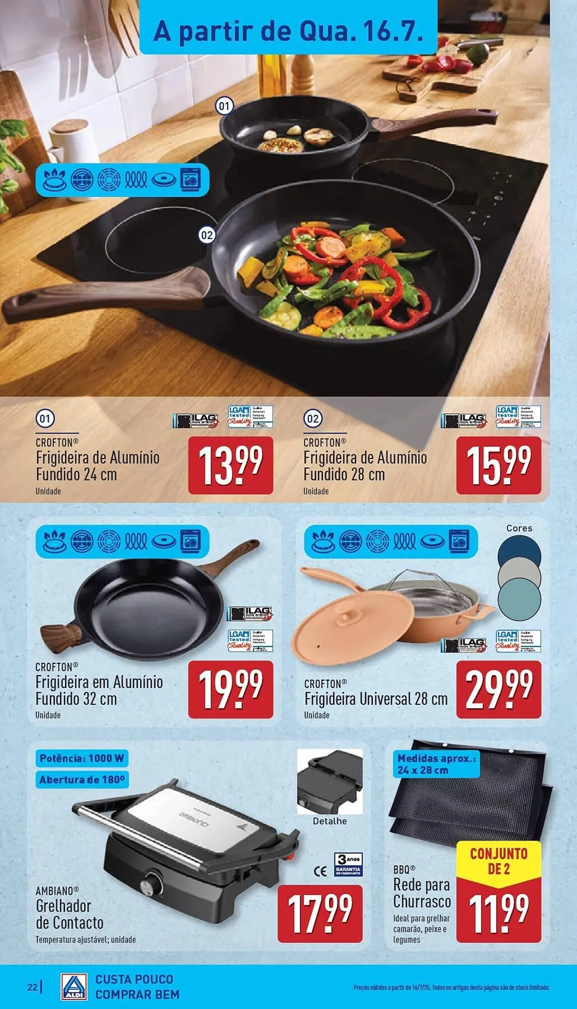 Folheto Folheto ALDI de 14 de julho até 20 de julho 2025 - Pagina 22
