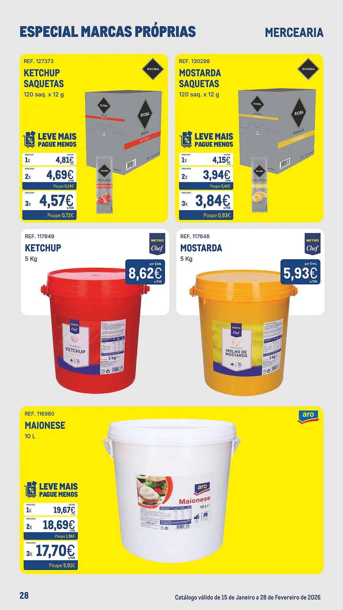 Folheto Catálogo Makro de 15 de janeiro até 28 de fevereiro 2026 - Pagina 15