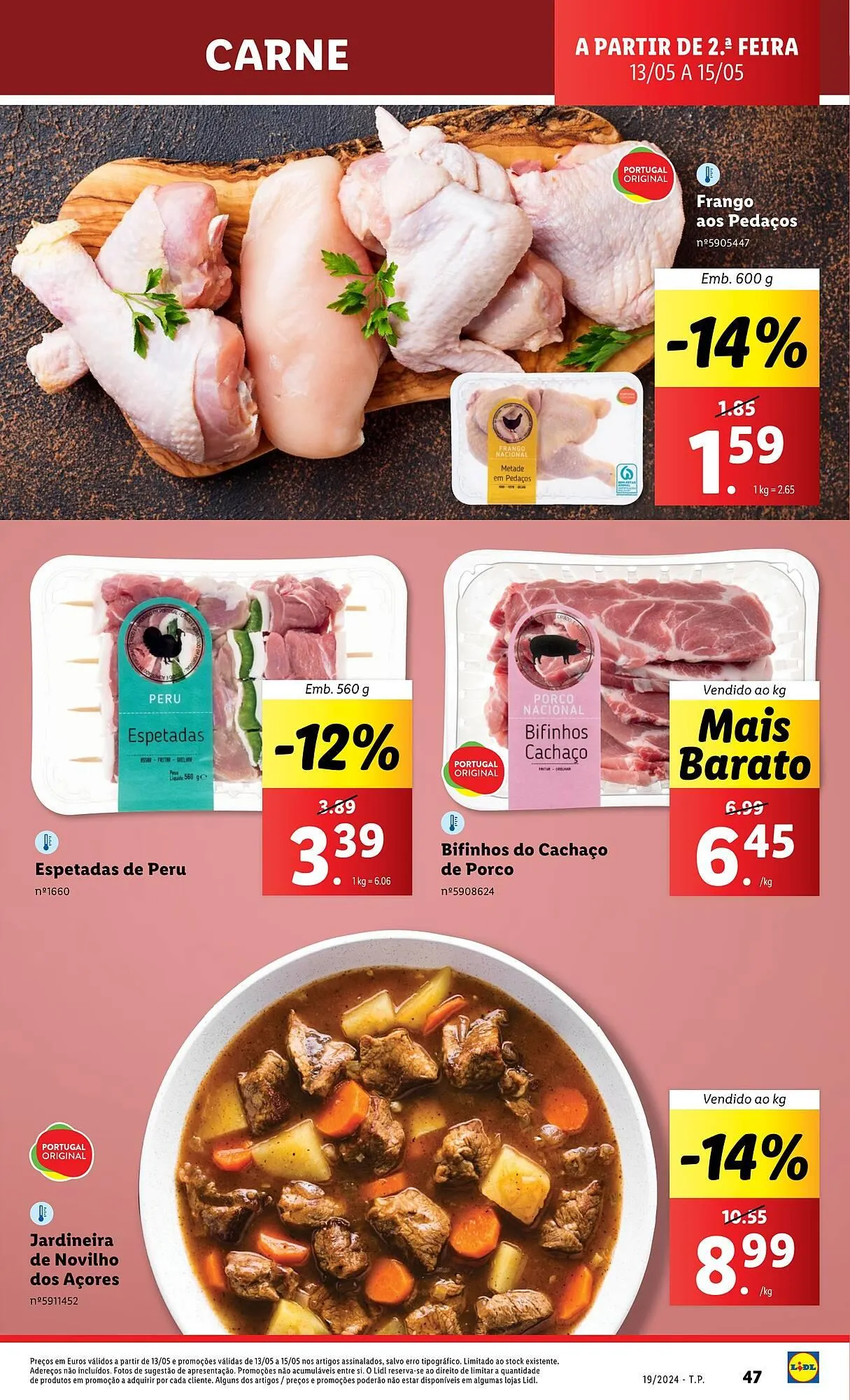 Folheto Folheto Lidl de 9 de maio até 15 de maio 2024 - Pagina 47