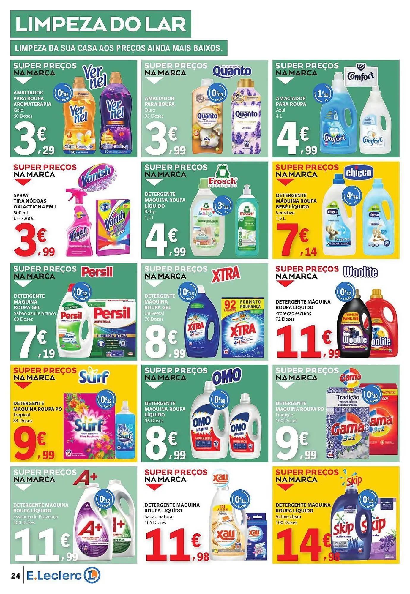 Folheto Folheto E.Leclerc de 3 de julho até 9 de julho 2025 - Pagina 24