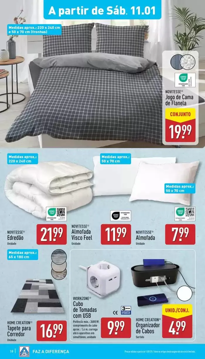 Folheto PREÇOS BAIXOS de 8 de janeiro até 14 de janeiro 2025 - Pagina 18