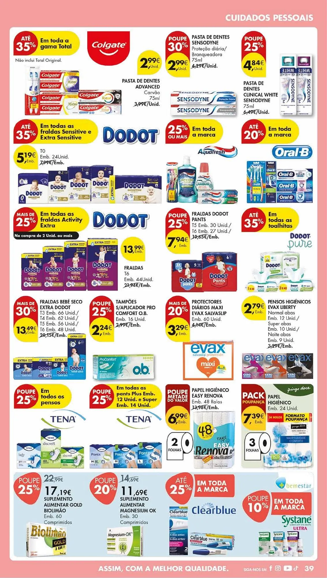 Folheto Folheto Pingo Doce de 25 de março até 31 de março 2025 - Pagina 45