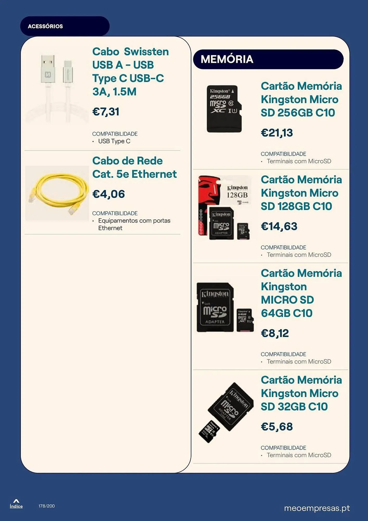 Folheto Catálogo MEO de 25 de setembro até 30 de setembro 2025 - Pagina 178
