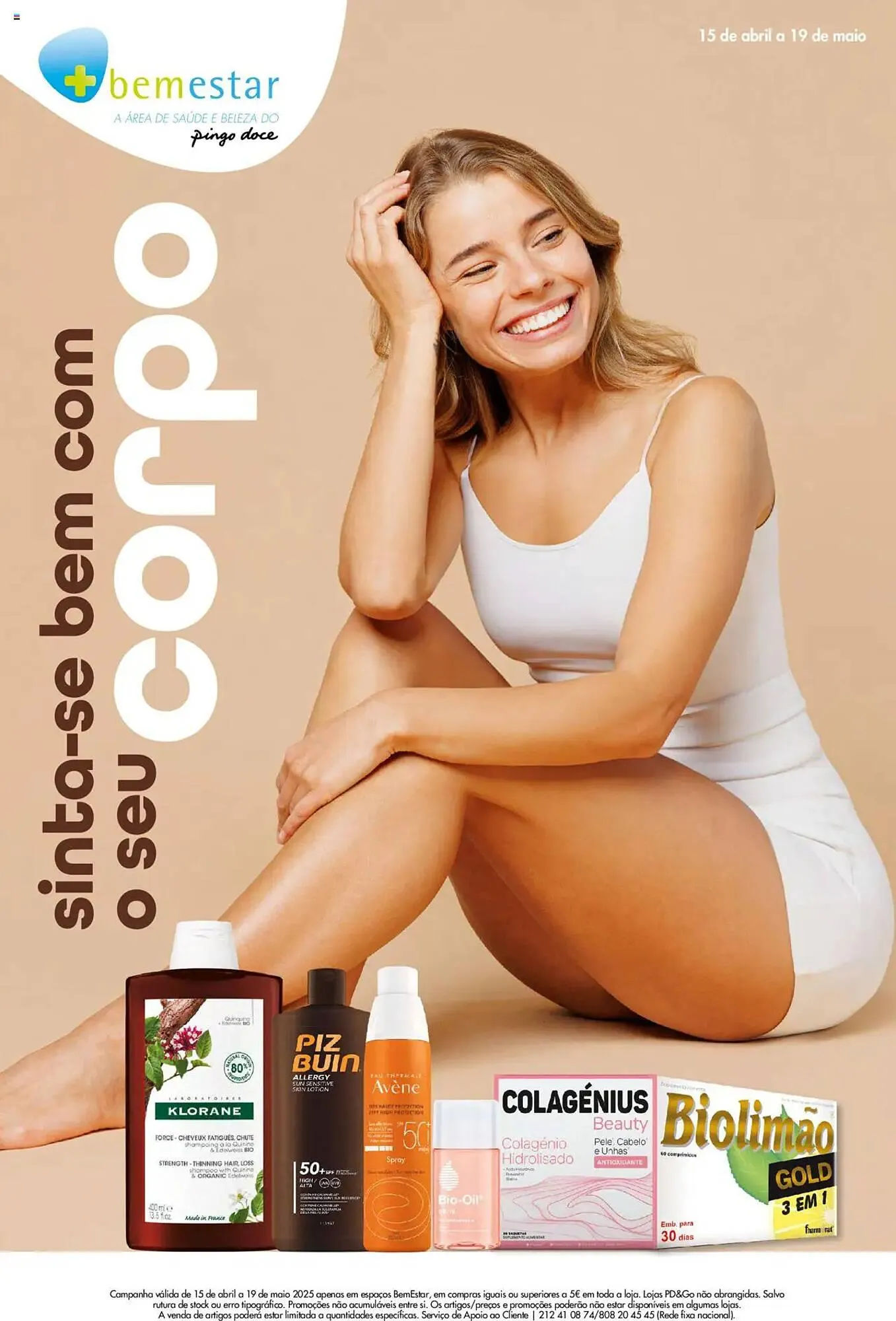 Folheto Folheto Pingo Doce de 15 de abril até 19 de maio 2025 - Pagina 1