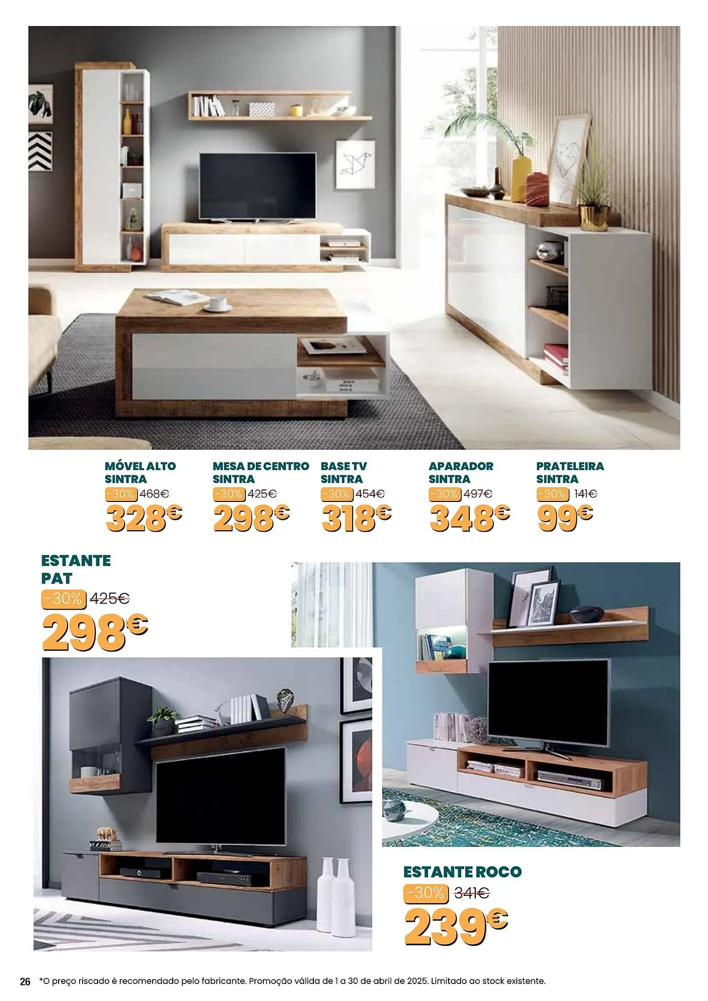 Folheto Folheto Hiper Centro do Móvel de 1 de abril até 30 de abril 2025 - Pagina 26