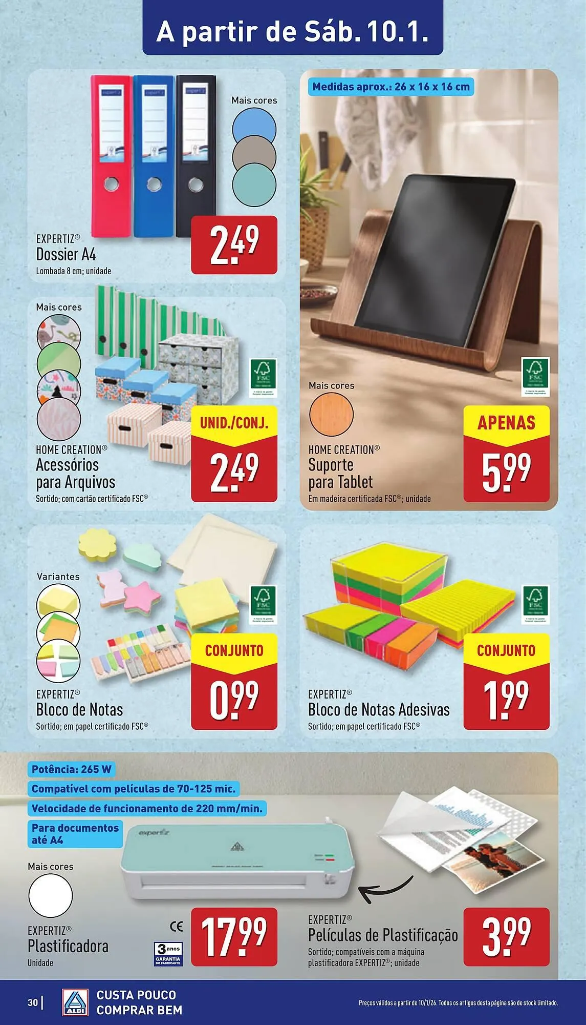 Folheto Folheto ALDI de 5 de janeiro até 11 de janeiro 2026 - Pagina 30