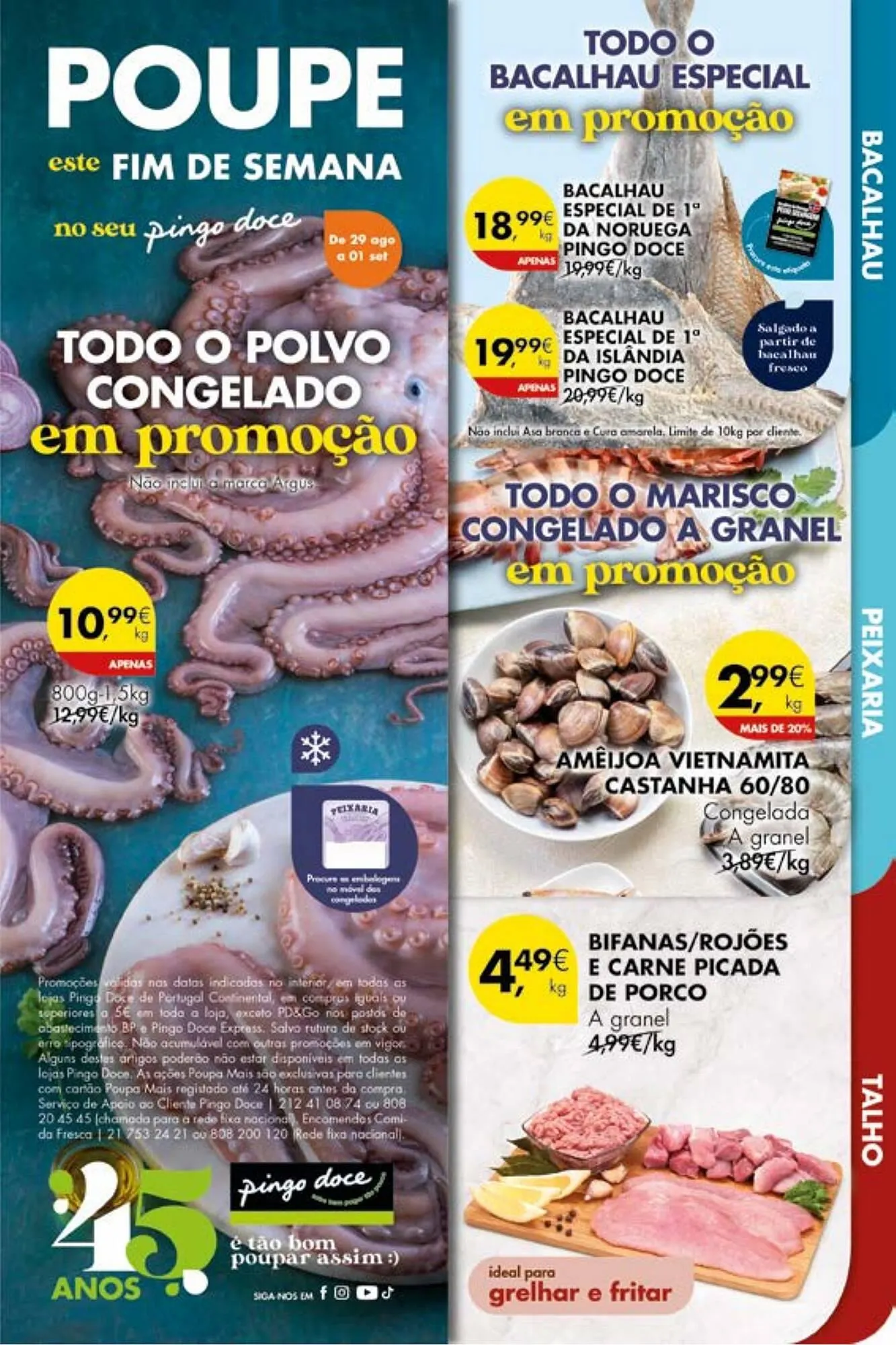 Folheto Folheto Pingo Doce de 29 de agosto até 1 de setembro 2025 - Pagina 1