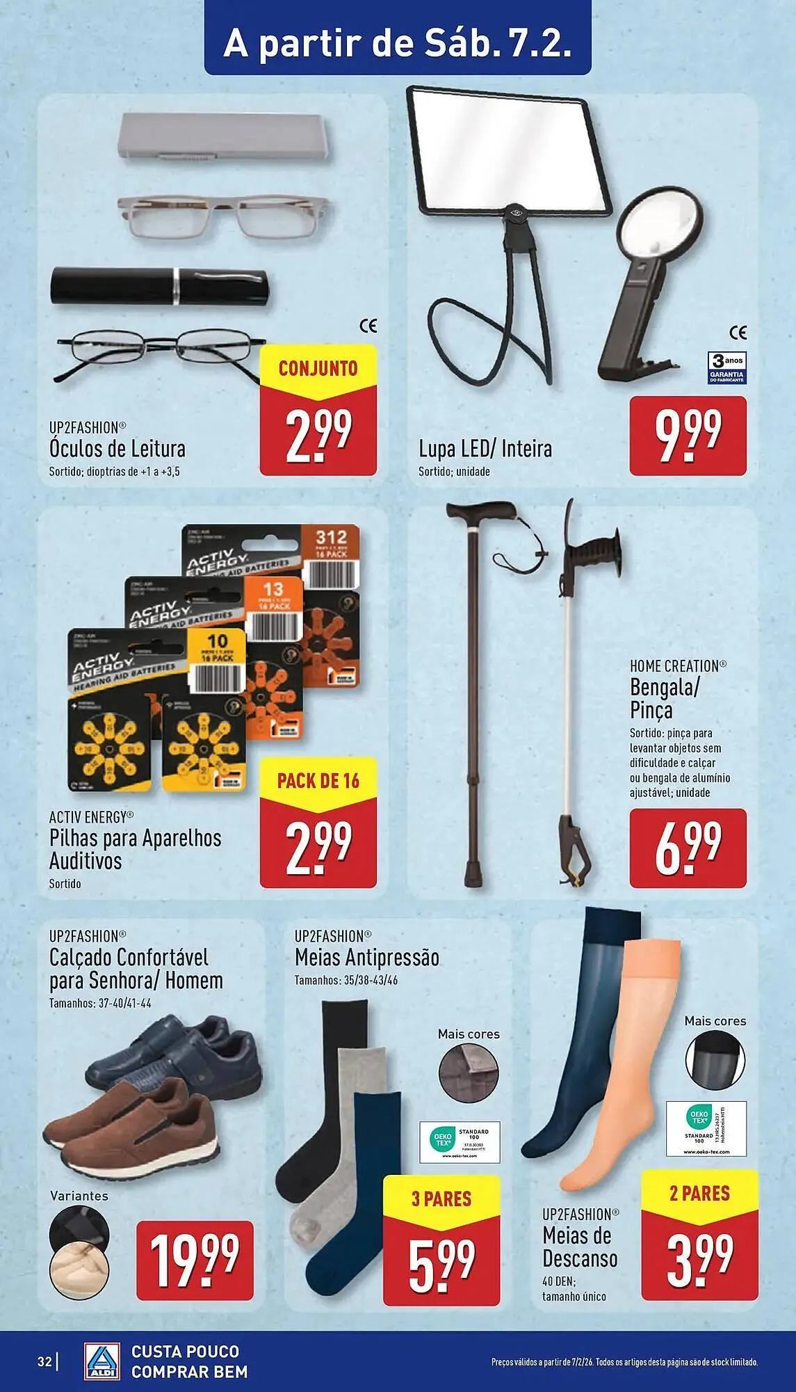 Folheto Folheto ALDI de 2 de fevereiro até 8 de fevereiro 2026 - Pagina 32