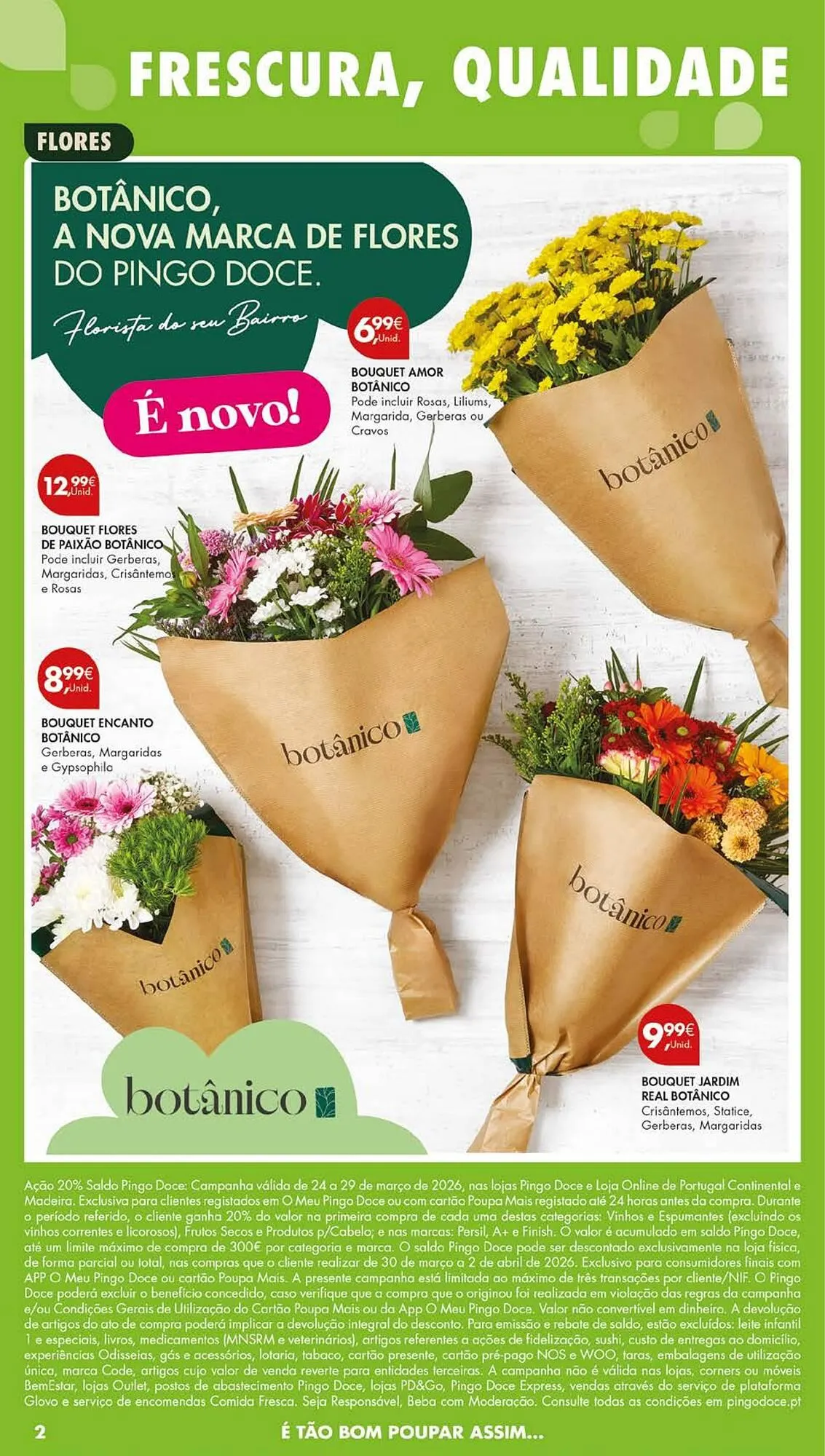 Folheto Folheto Pingo Doce de 24 de março até 30 de março 2026 - Pagina 2