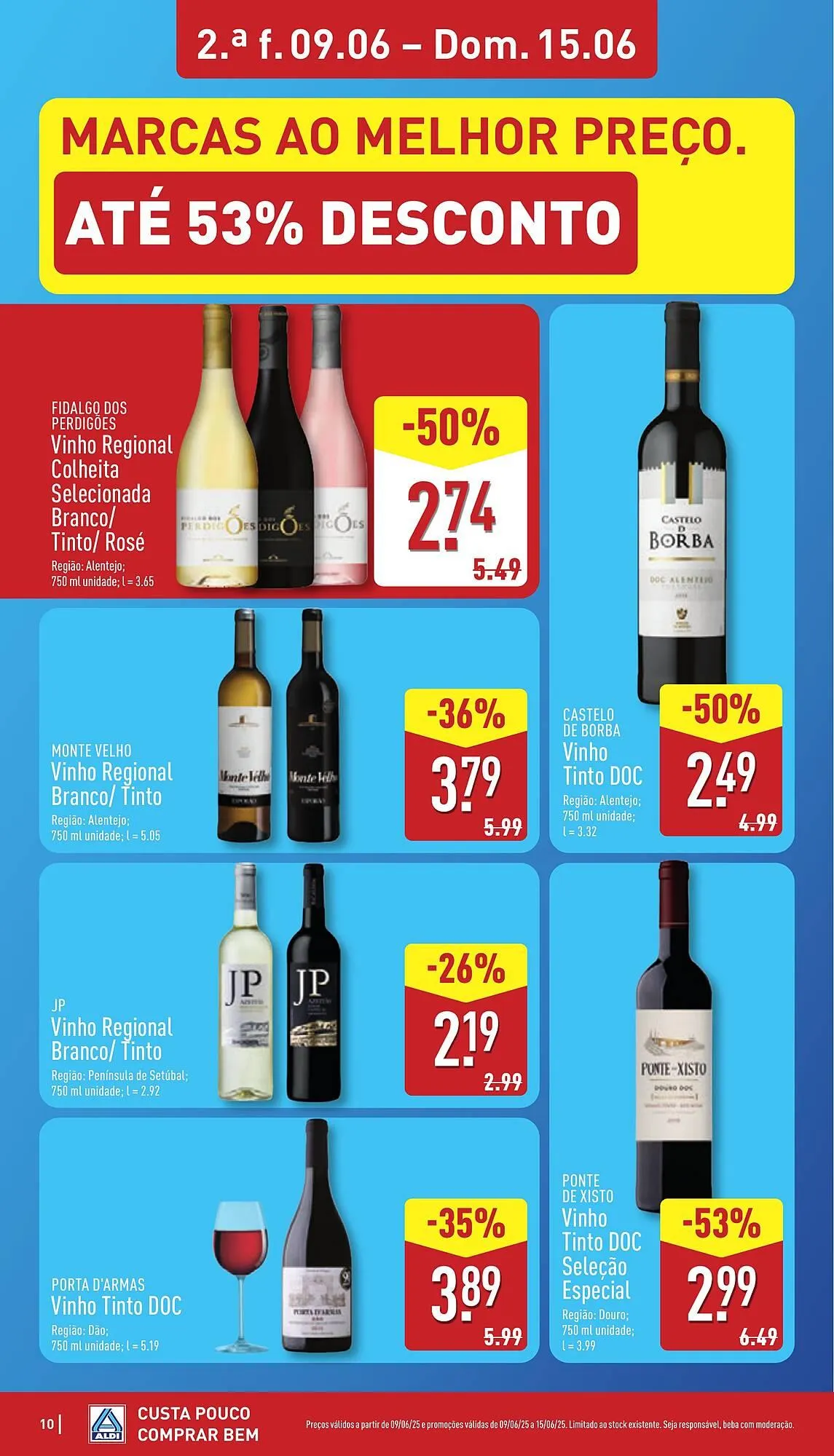 Folheto Folheto ALDI de 9 de junho até 15 de junho 2025 - Pagina 10