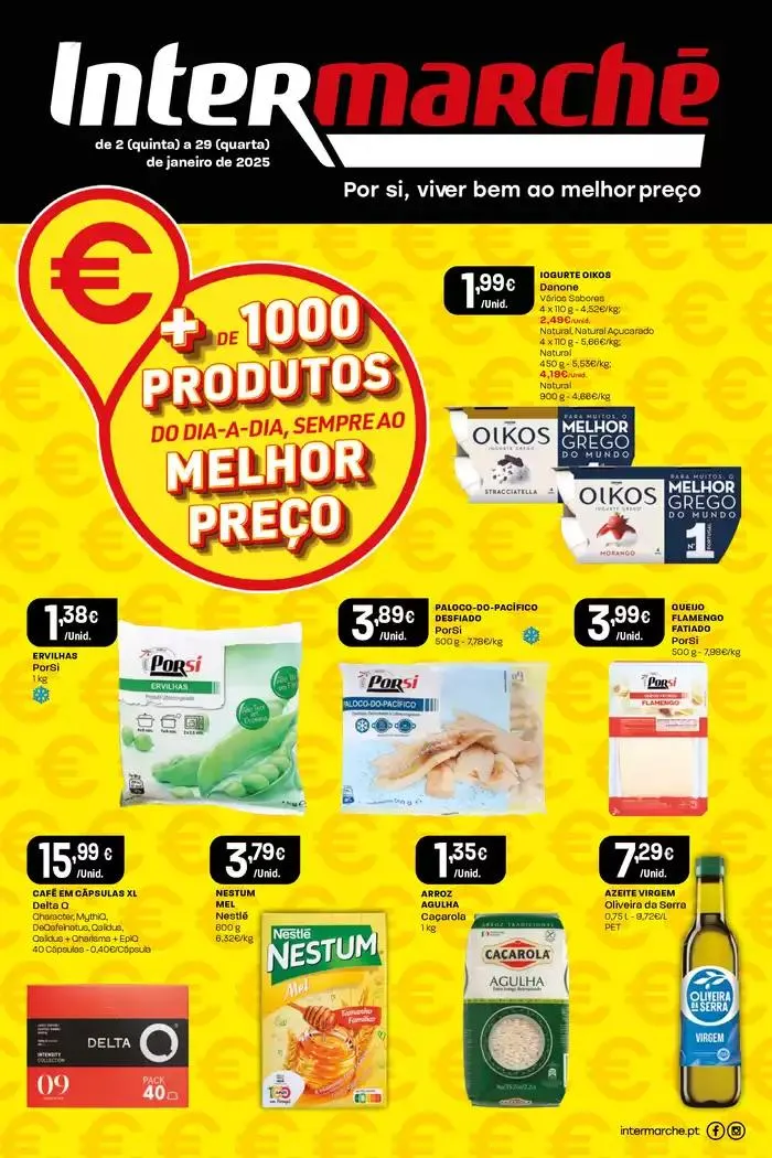 Folheto CATÁLOGO 1000 PRODUTOS AO MELHOR PREÇO de 9 de janeiro até 29 de janeiro 2025 - Pagina 1