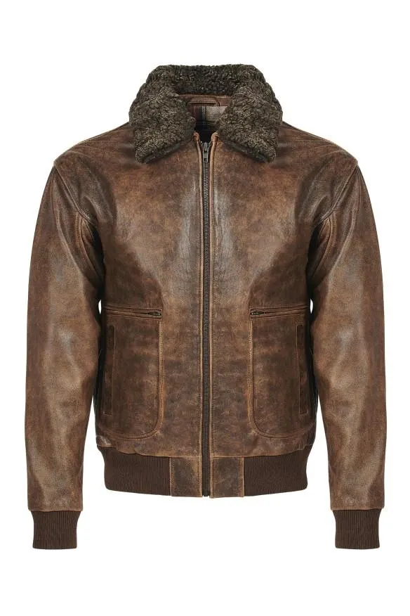 Blusão em pele Apolo