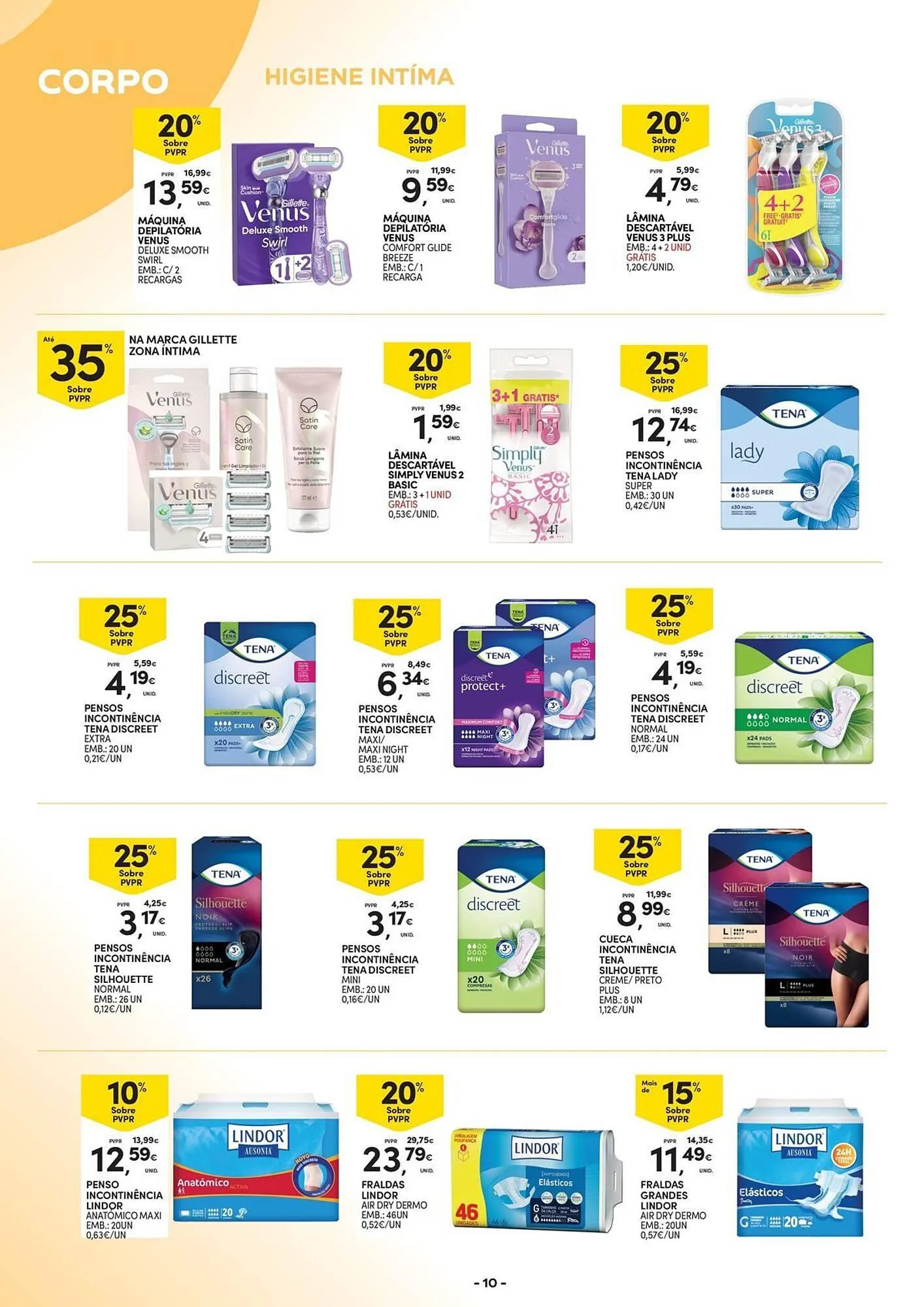 Folheto Folheto Continente de 4 de abril até 21 de abril 2025 - Pagina 10