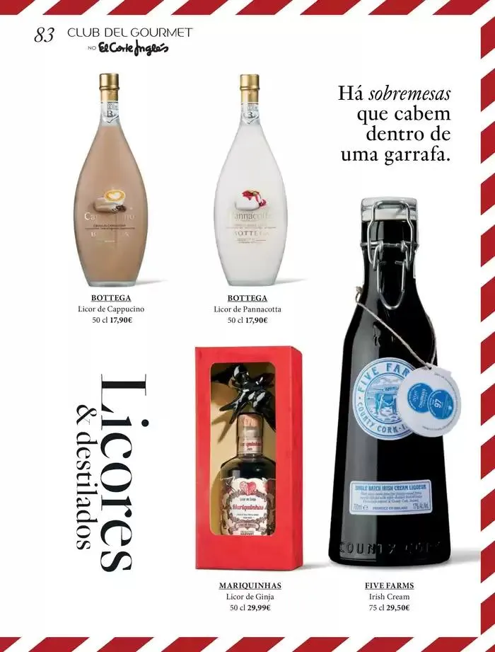 Folheto El Corte Inglés - gourmet magazine de 26 de novembro até 31 de dezembro 2024 - Pagina 83
