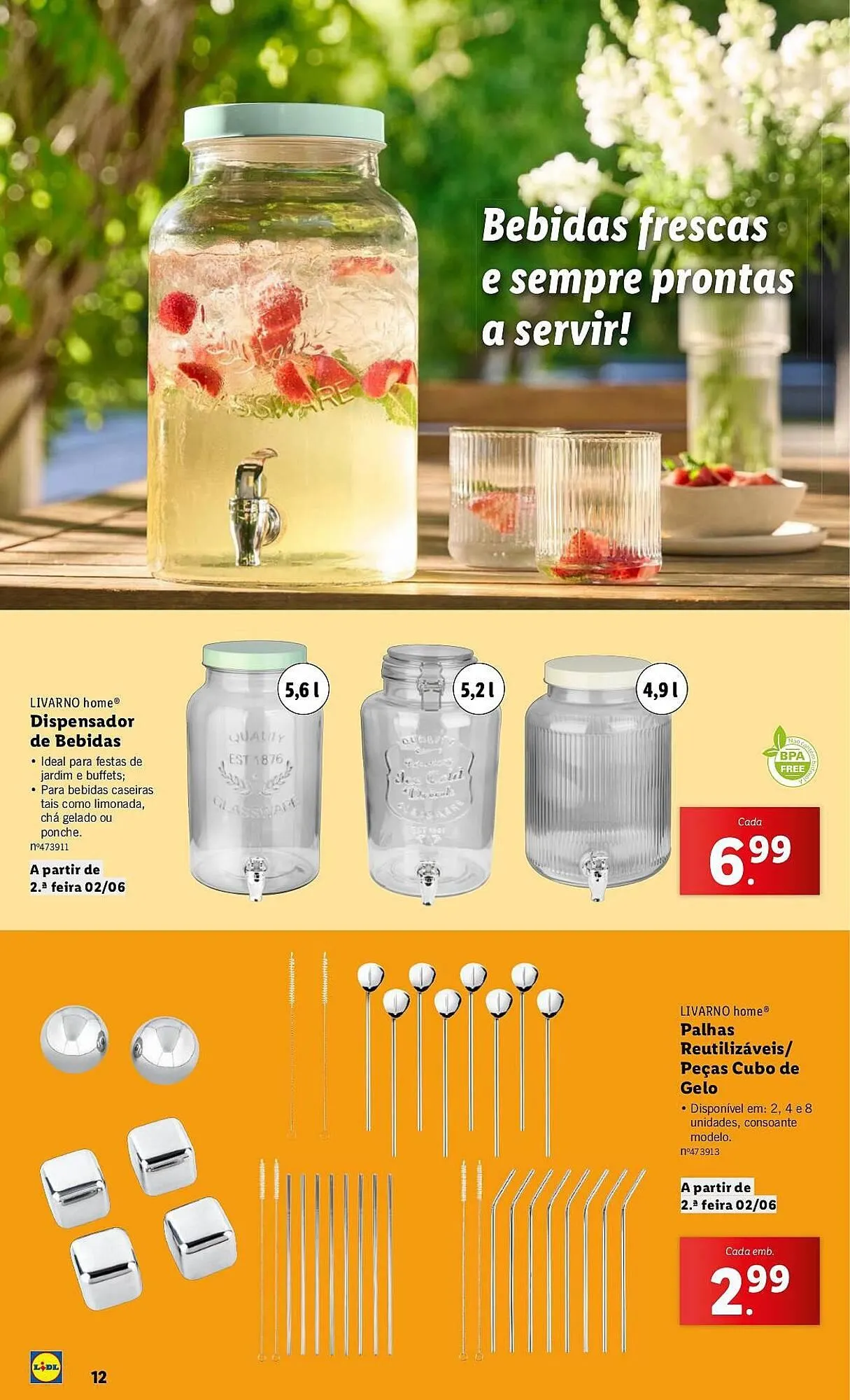 Folheto Folheto Lidl de 2 de junho até 14 de julho 2025 - Pagina 12