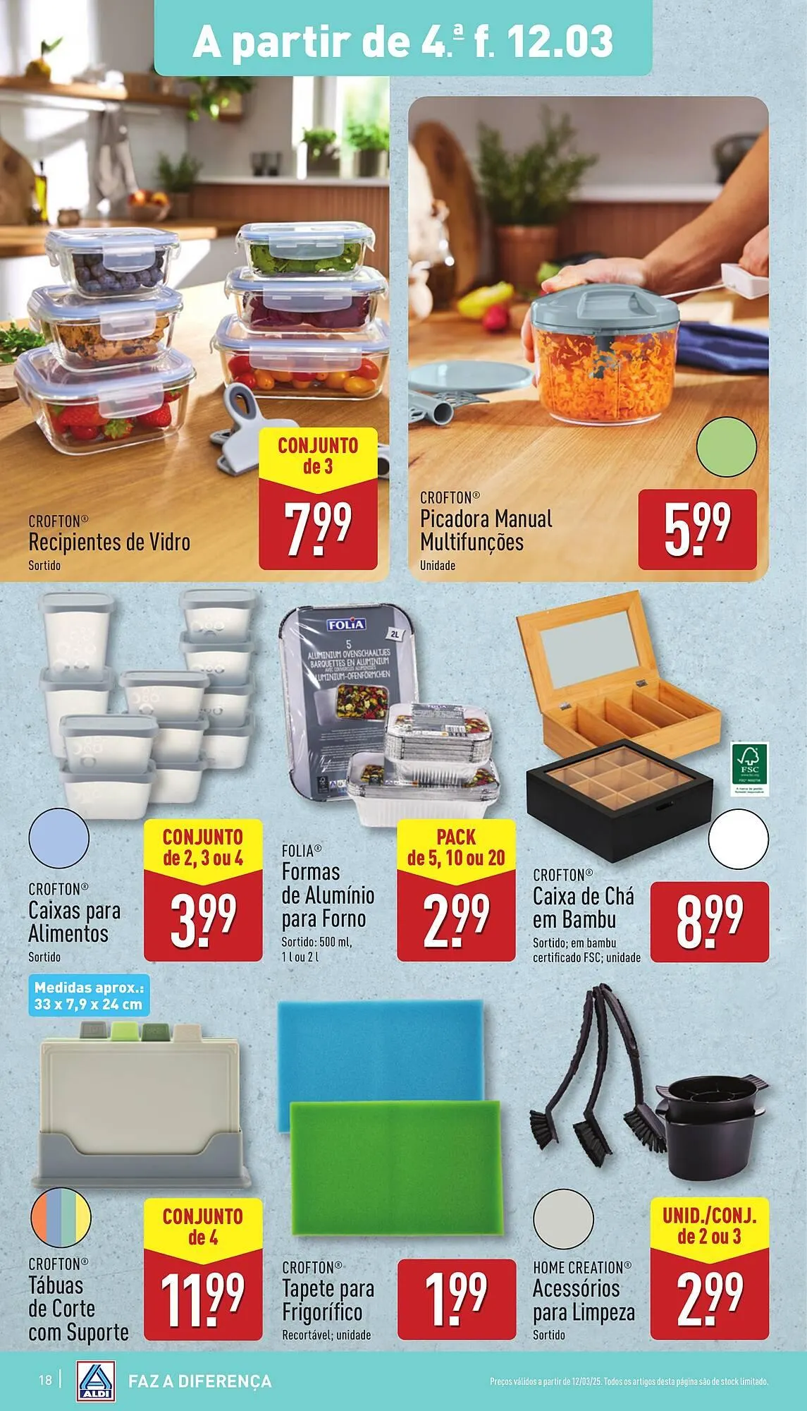 Folheto Folheto ALDI de 12 de março até 18 de março 2025 - Pagina 18