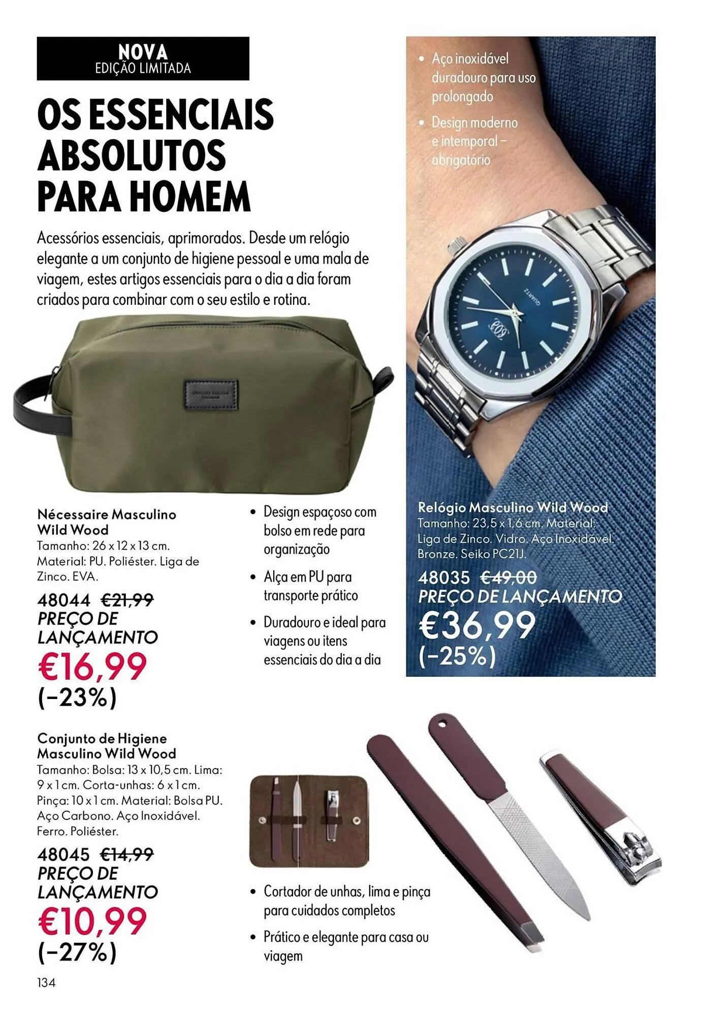 Folheto Catálogo Oriflame de 1 de outubro até 21 de outubro 2025 - Pagina 134