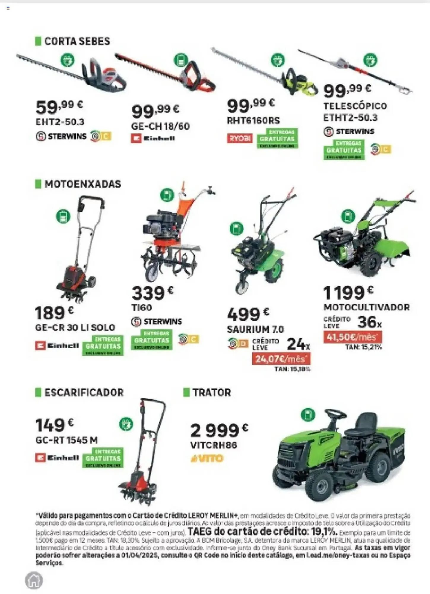 Folheto Folheto Leroy Merlin de 20 de março até 20 de maio 2025 - Pagina 97