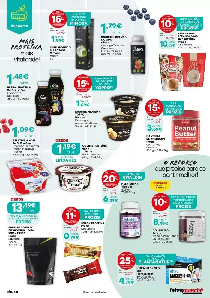 Folheto Folheto Alimentação Saudável Contact de 9 de janeiro até 22 de janeiro 2025 - Pagina 4