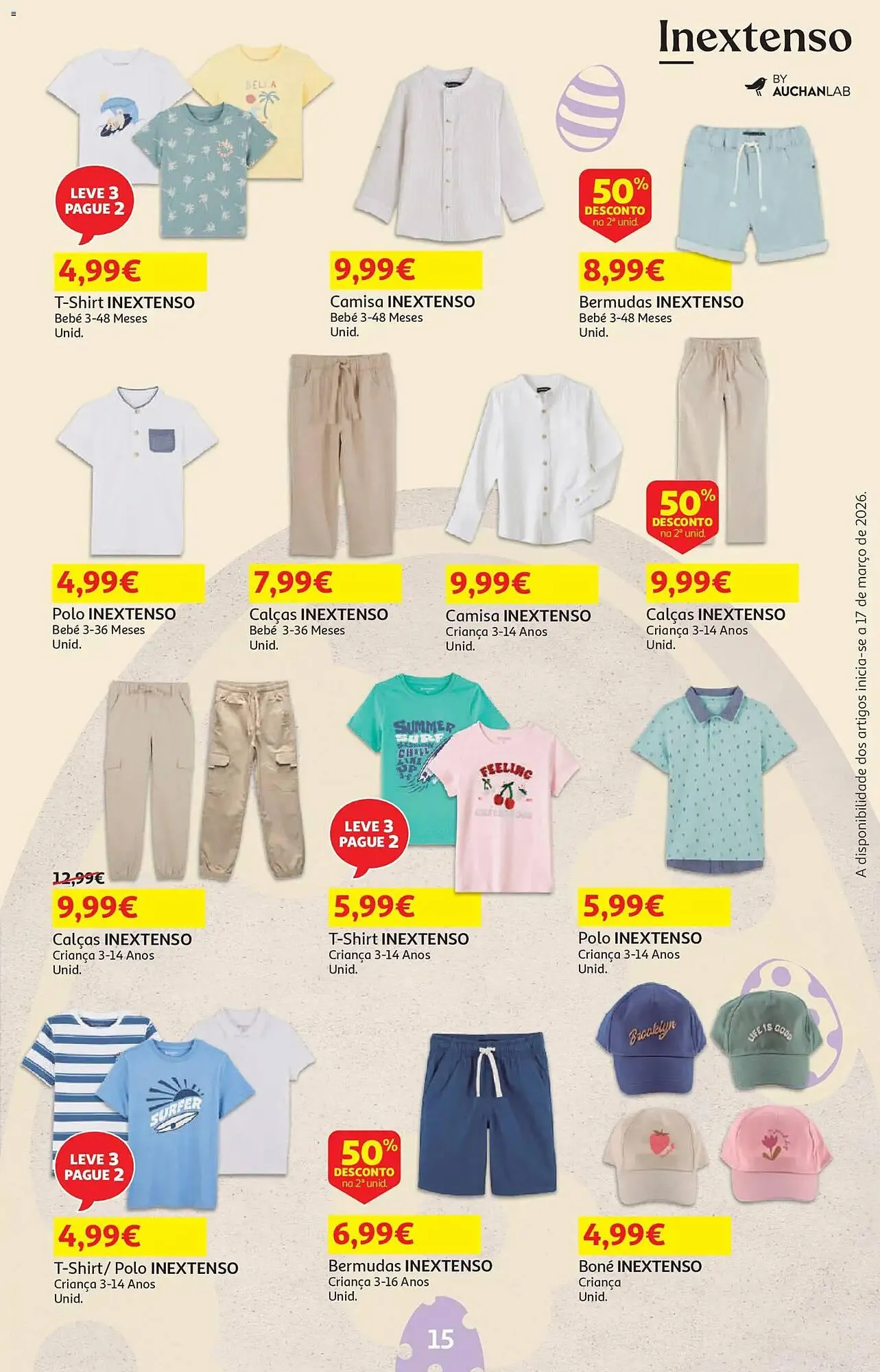 Folheto Folheto Auchan de 13 de março até 25 de março 2026 - Pagina 15