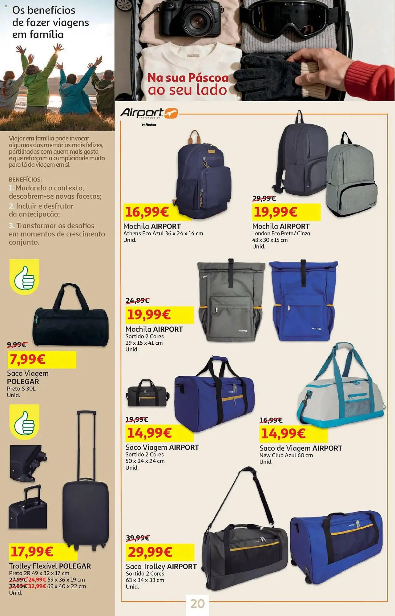 Folheto Folheto Auchan de 13 de março até 25 de março 2026 - Pagina 20