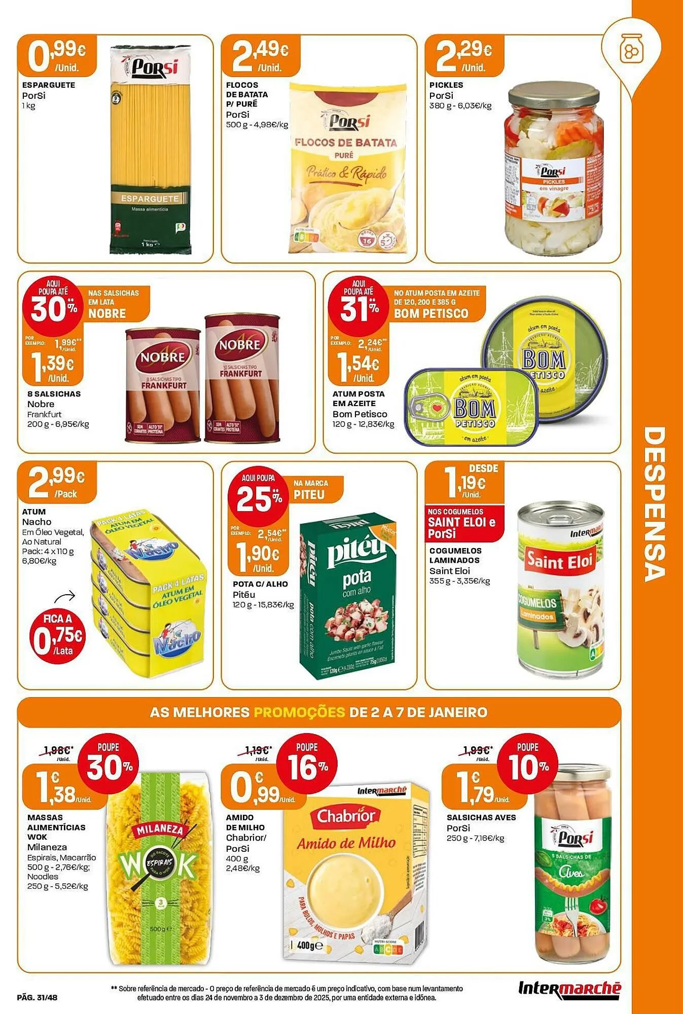 Folheto Folheto Intermarché de 2 de janeiro até 7 de janeiro 2026 - Pagina 31