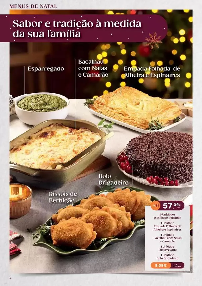 Folheto Catálogo Take Away Natal de 29 de outubro até 31 de dezembro 2024 - Pagina 4