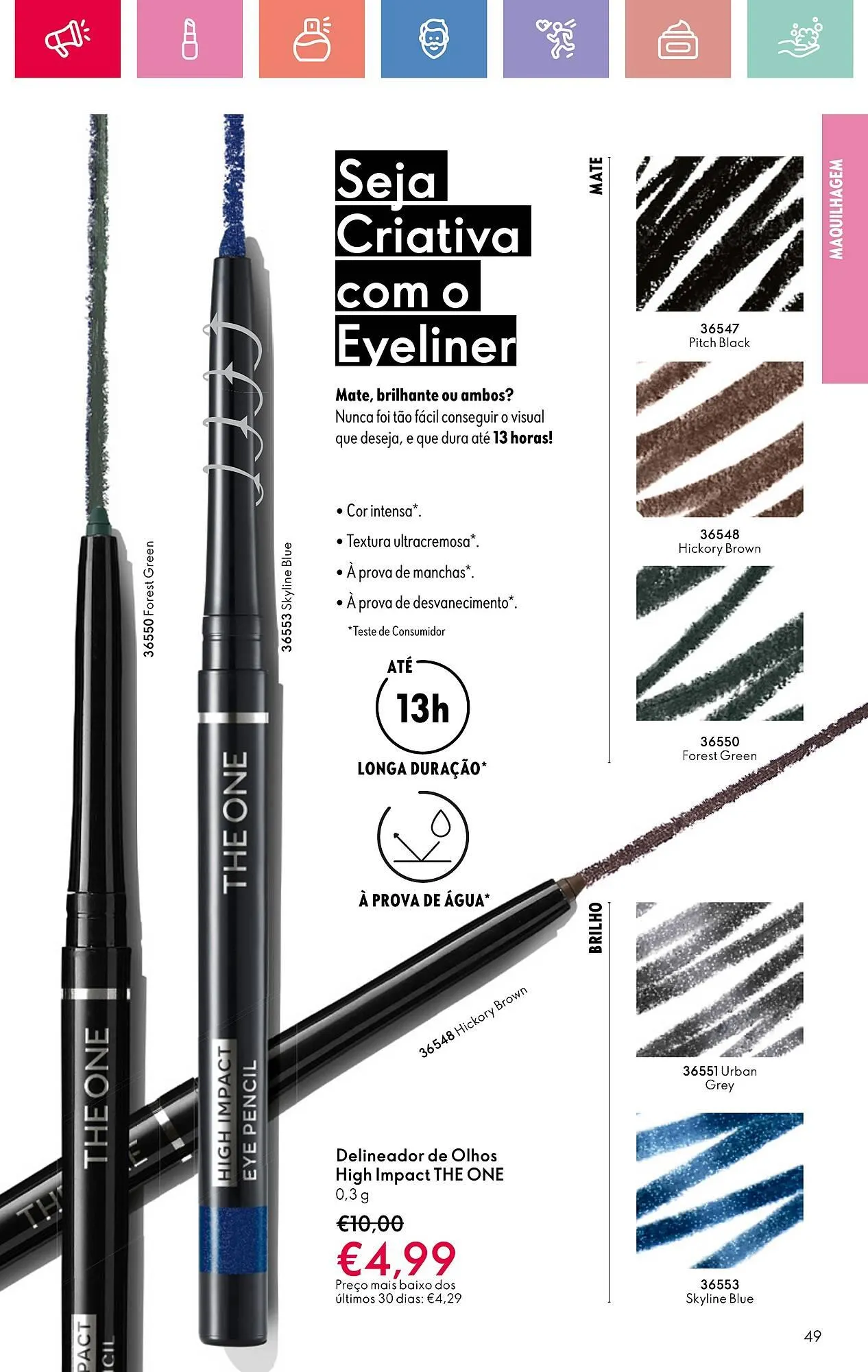 Folheto Folheto Oriflame de 13 de abril até 3 de maio 2025 - Pagina 49