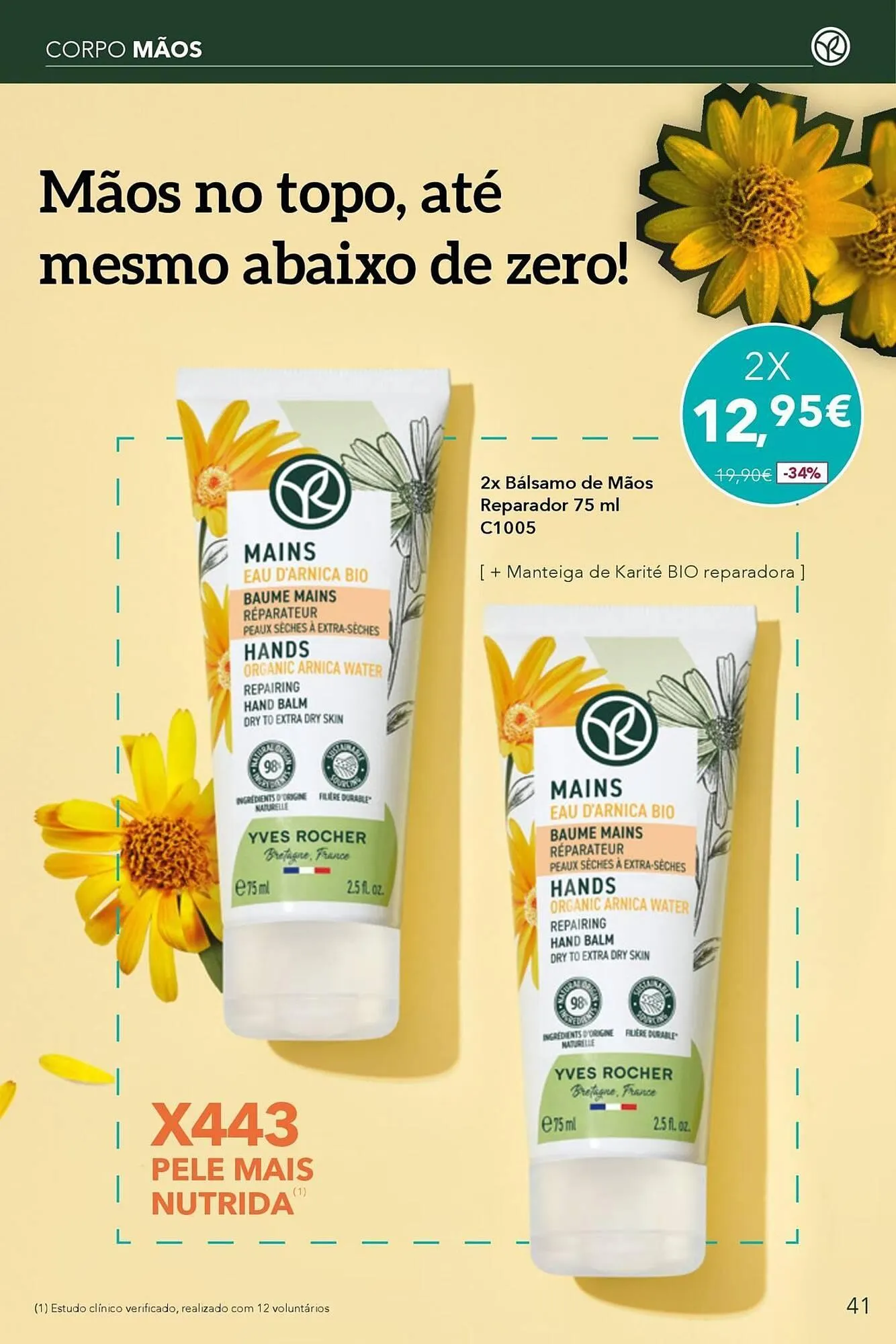 Folheto Folheto Yves Rocher de 30 de janeiro até 26 de fevereiro 2025 - Pagina 41