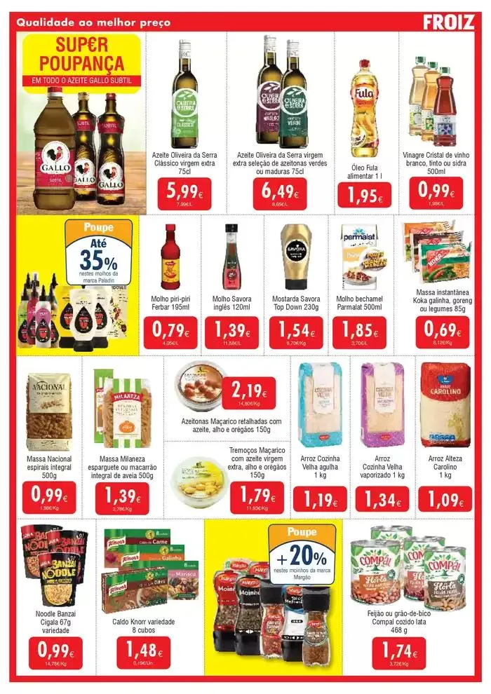 Folheto Super FROIZ de 24 de janeiro até 11 de fevereiro 2025 - Pagina 10