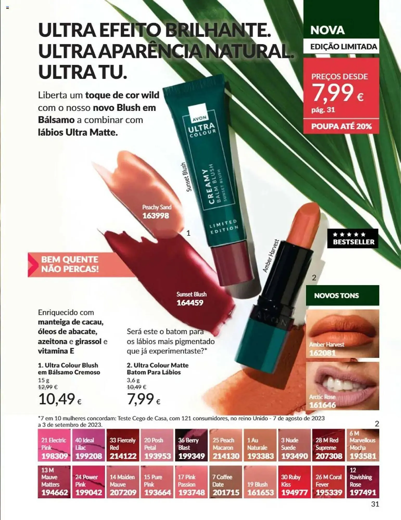 Folheto Folheto Avon de 1 de julho até 1 de agosto 2025 - Pagina 31