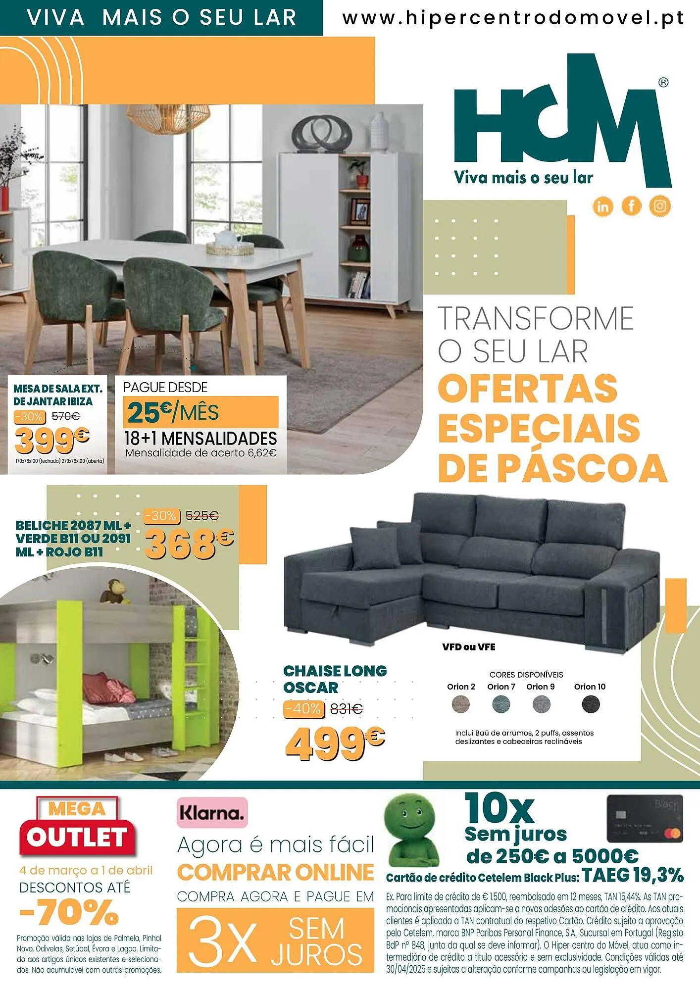 Folheto Hiper Centro do Móvel - 1