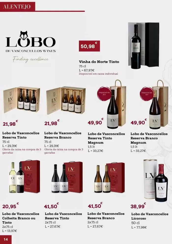 Folheto Folheto Vinhos Lordelo de 21 de novembro até 31 de dezembro 2024 - Pagina 14