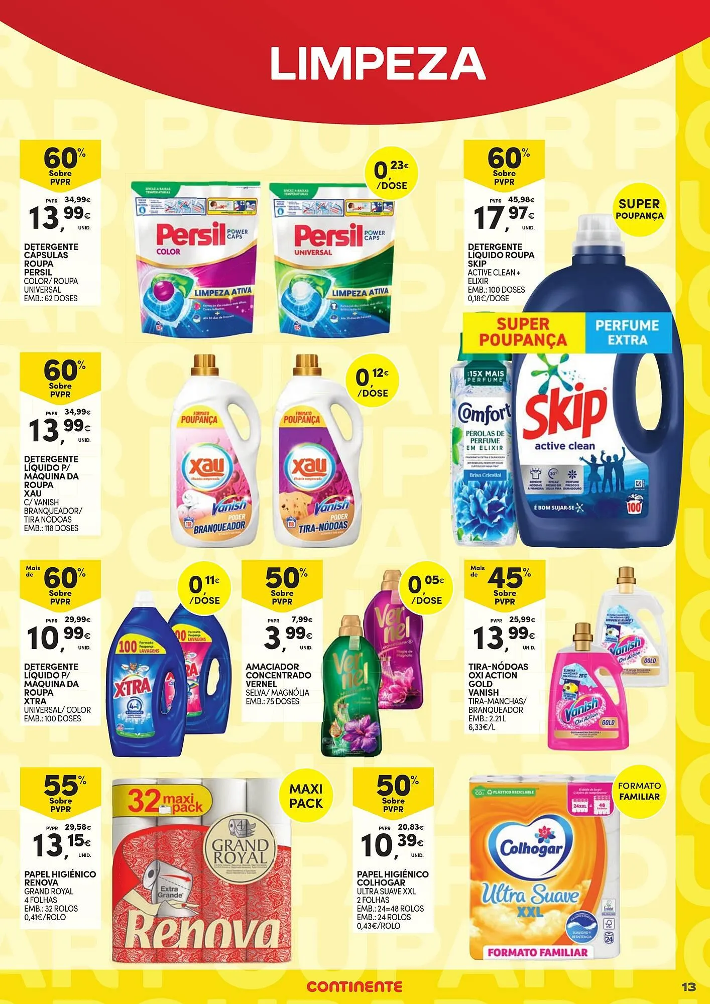 Folheto Folheto Continente de 7 de abril até 19 de abril 2026 - Pagina 13