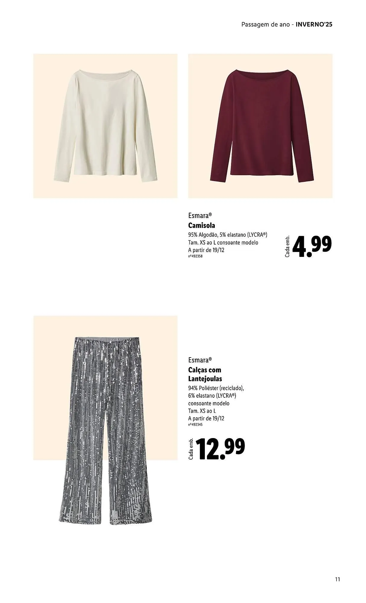 Folheto Folheto Lidl de 1 de dezembro até 4 de julho 2026 - Pagina 11