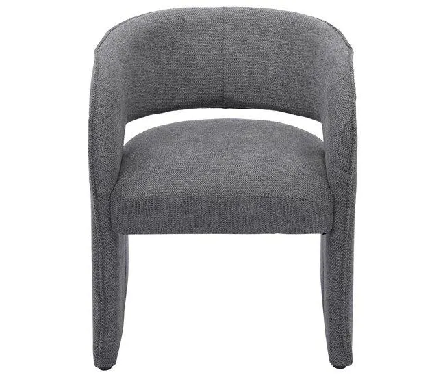 Cadeirão estofado - design exclusivo - Cinzento