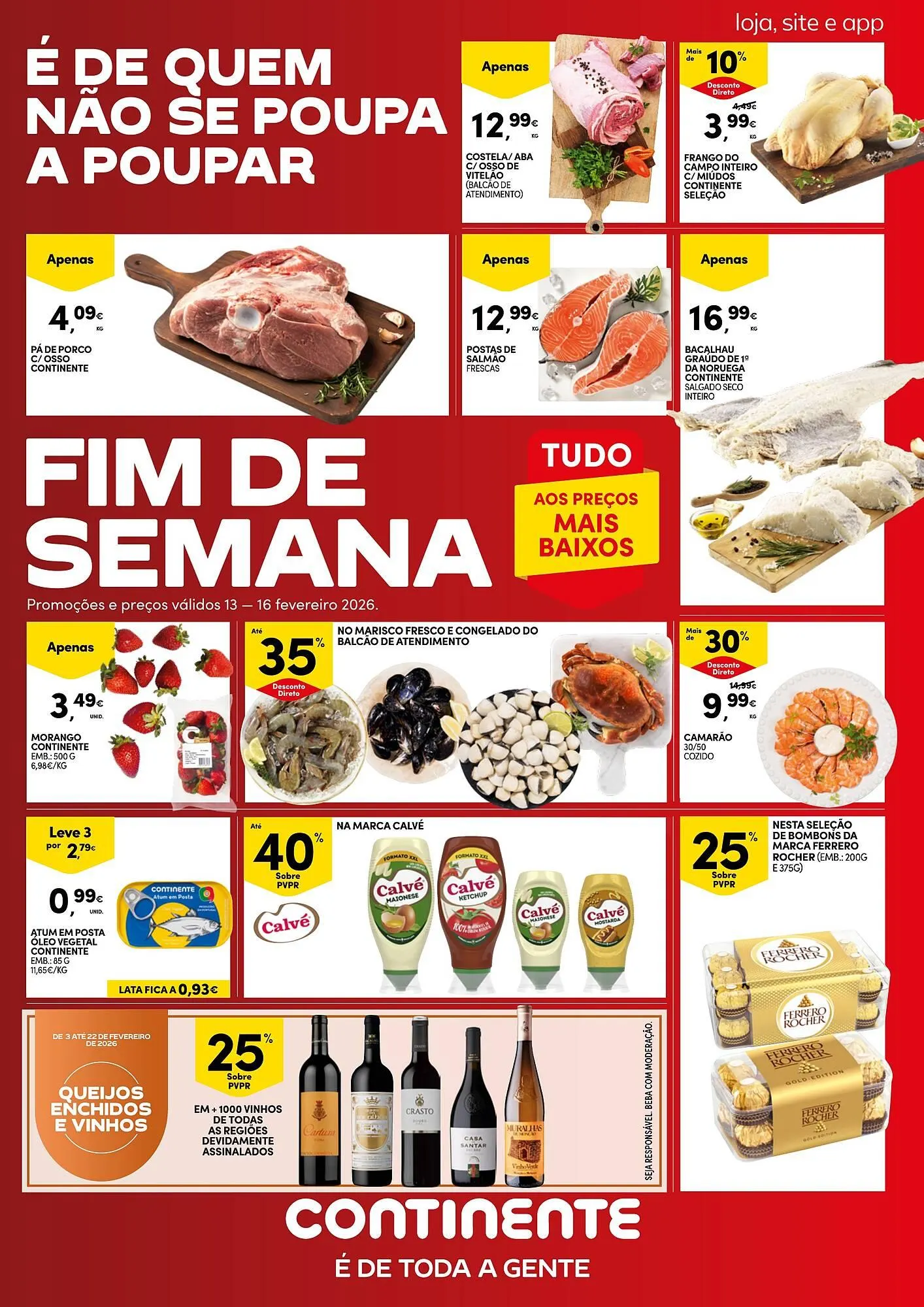 Folheto Continente - 1