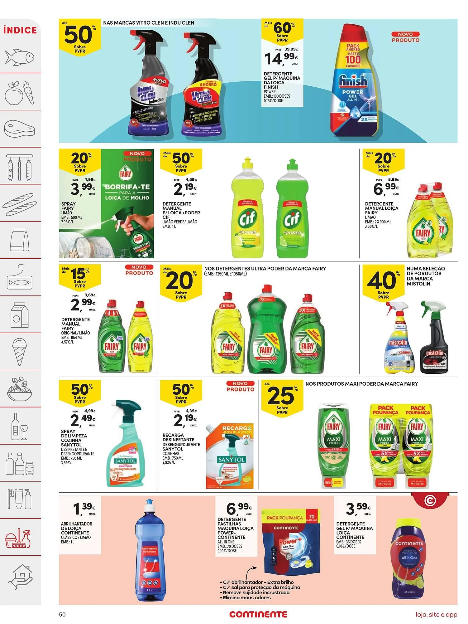 Folheto Folheto Continente de 3 de março até 9 de março 2026 - Pagina 50