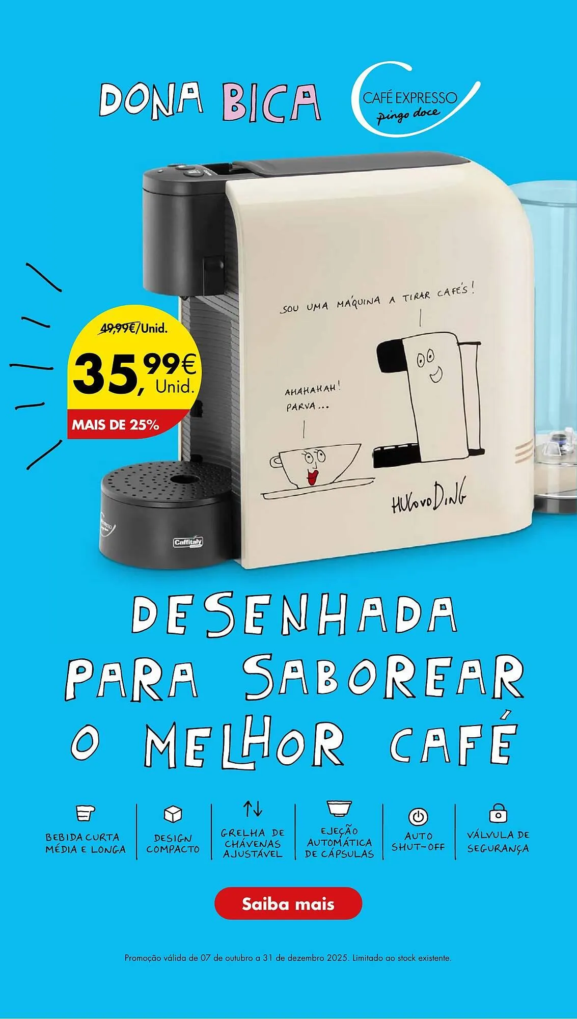 Folheto Folheto Pingo Doce de 14 de outubro até 20 de outubro 2025 - Pagina 35