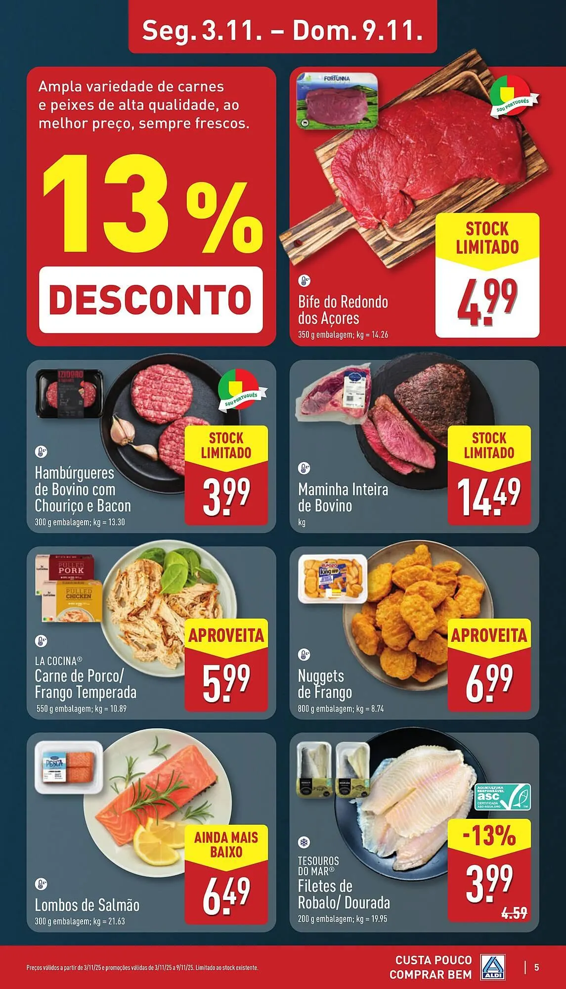 Folheto Folheto ALDI de 3 de novembro até 9 de novembro 2025 - Pagina 5
