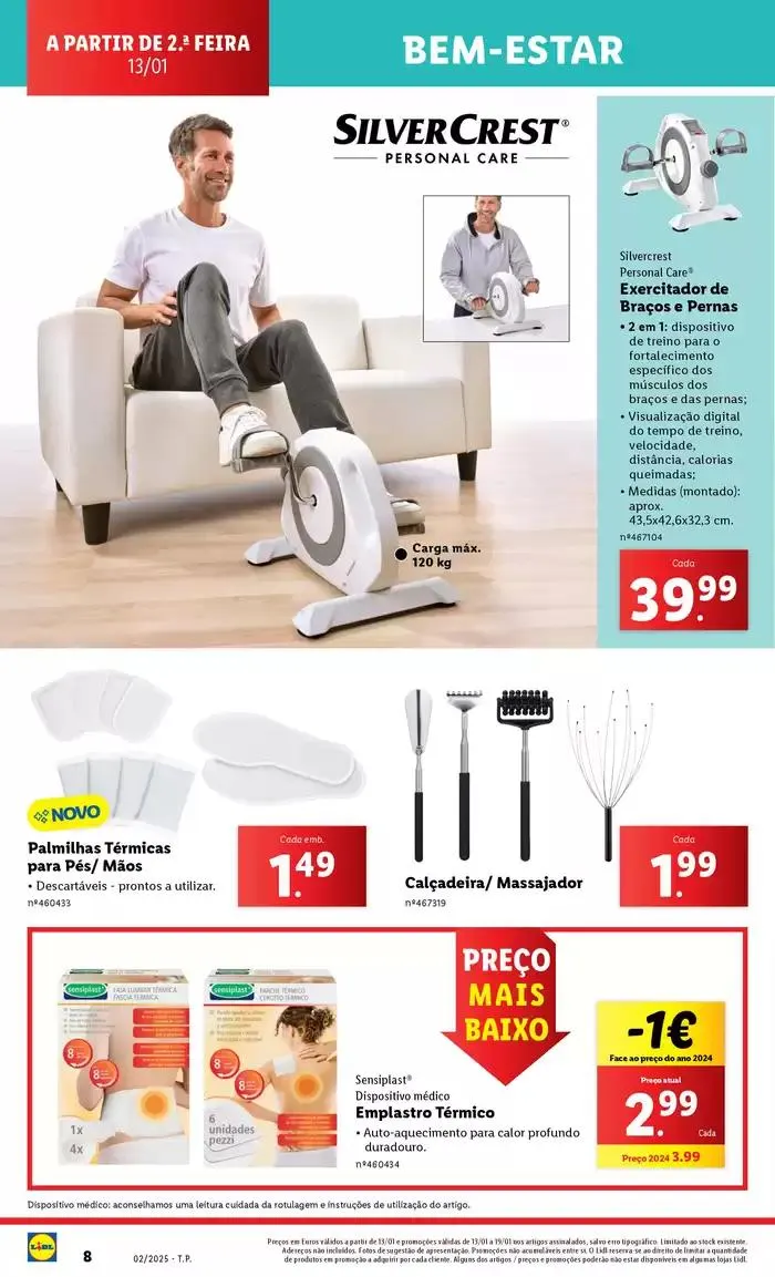 Folheto Melhores ofertas para todos os caçadores de pechinchas de 9 de janeiro até 15 de janeiro 2025 - Pagina 8